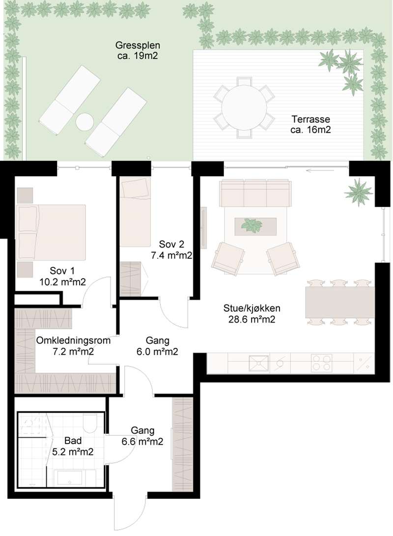 Plantegning 1